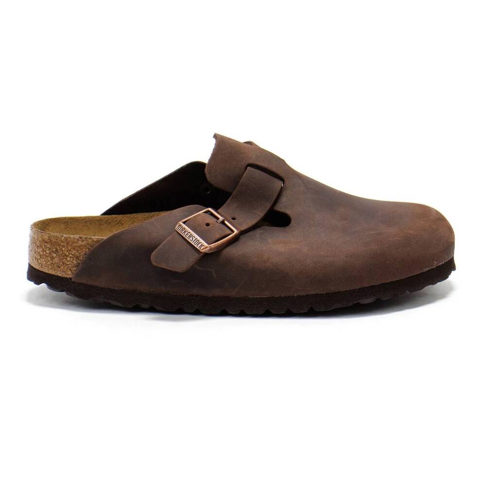 NEW BIRKENSTOCK women's boston soft footbed clogs in habana